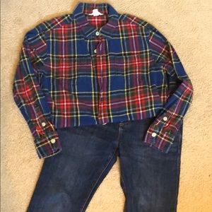 button down brushed shirt